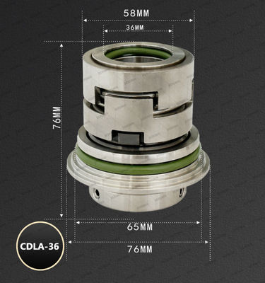 Original NJK CDLA-36mm CNP CDLF CDMF Stainless Steel Vertical Multistage Pump Mechanical Seal